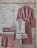 MYSOFT AİLE BORNOZ SETİ