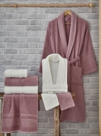MYSOFT AİLE BORNOZ SETİ