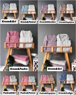 MYSOFT AİLE BORNOZ SETİ