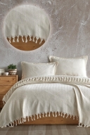 200x230 SARRA ÇİFT KİŞİLİK NATURAL PİKE
