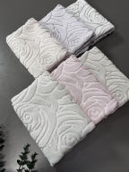 SARRA 50x70 BAMBU AYAK HAVLUSU - GÜL