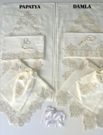 SARRA 5 PARÇA FRANSIZ GÜPÜRLÜ SECCADE SETİ