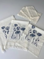 SARRA 3'LÜ ANTİKALI AMBER SARMAŞIK ODA TAKIMI