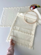 SARRA 3'LÜ ANTİKALI AMBER SARMAŞIK ODA TAKIMI