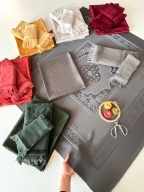 SARRA 4'LÜ SAÇAKLI BOHÇA SETİ