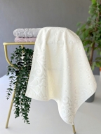 50x90 SARRA RENKLİ FİRUZE 3'LÜ HAVLU