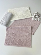 50x90 SARRA RENKLİ FİRUZE 3'LÜ HAVLU