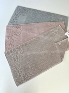 50x90 SARRA RENKLİ FİRUZE 3'LÜ HAVLU