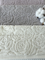 30x50 SARRA DELUXE 6'LI HAVLU - GÜL