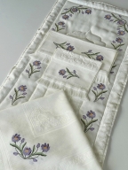 SARRA NAKIŞLI HAZIR 4'LÜ BOHÇA SETİ