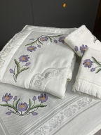 SARRA NAKIŞLI HAZIR 4'LÜ BOHÇA SETİ