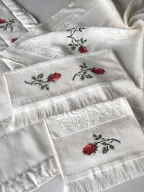 SARRA NAKIŞLI HAZIR 4'LÜ BOHÇA SETİ