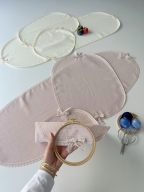 SARRA HOME OVAL FİYONK 3'LÜ SALON TAKIMI