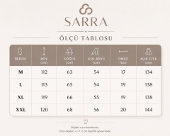 SARRA %100 PAMUK TEK BORNOZ - M BEDEN