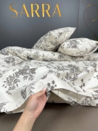 SARRA HOME ÇİFT KİŞİLİK POPLİN NEVRESİM TAKIMI - EWA