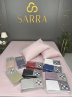 SARRA HOME SATEN BATTAL BOY LASTİKLİ ÇARŞAF TK