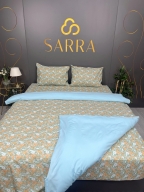 SARRA HOME FLOWERS ÇİFT KİŞİLİK NEVRESİM TAKIMI