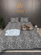 SARRA HOME ÇİFT KİŞİLİK KAPİTONELİ YATAK ÖRTÜ SETİ