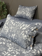 SARRA HOME ÇİFT KİŞİLİK NEVRESİM TAKIMI - SOLEN