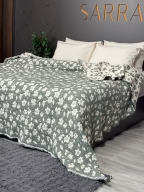 SARRA HOME ÇİFT KİŞİLİK MÜSLİN YATAK ÖRTÜSÜ