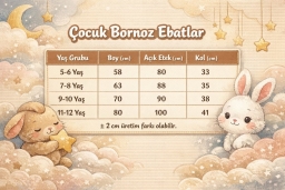 ÇOCUK BORNOZU 11-12 YAŞ