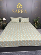 SARRA HOME FLOWERS 160x200 EKO LASTİKLİ ÇARŞAF SETİ