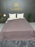 SARRA ÇİFT KİŞİLİK WAFFLE PİKE