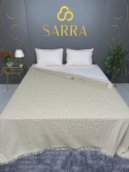 SARRA ÇİFT KİŞİLİK WAFFLE PİKE