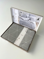 SARRA HOME ÇİFT KİŞİLİK LIGHT NEVRESİM TAKIMI - DREAM GRİ