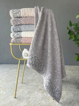 90X150 SARRA SARE DİKİŞLİ DAMLA BANYO HAVLUSU