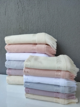 MYSOFT ANALI KIZLI ETAMİN SAÇAKLI HAVLU