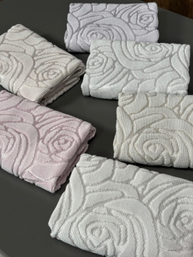 SARRA 50x70 BAMBU AYAK HAVLUSU - GÜL