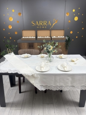 SARRA 26 PARÇA FRANSIZ GÜPÜRLÜ YEMEK TAKIMI