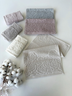 30x50 SARRA DELUXE 6'LI HAVLU - GÜL