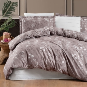 SARRA HOME ÇİFT KİŞİLİK POPLİN NEVRESİM TAKIMI - POLİNA