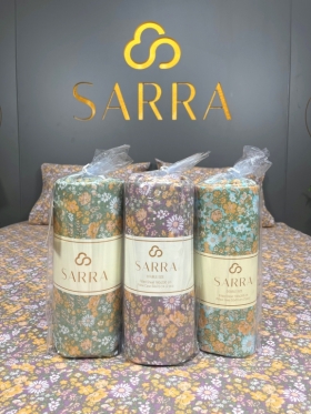 SARRA HOME FLOWERS 160x200 EKO LASTİKLİ ÇARŞAF SETİ