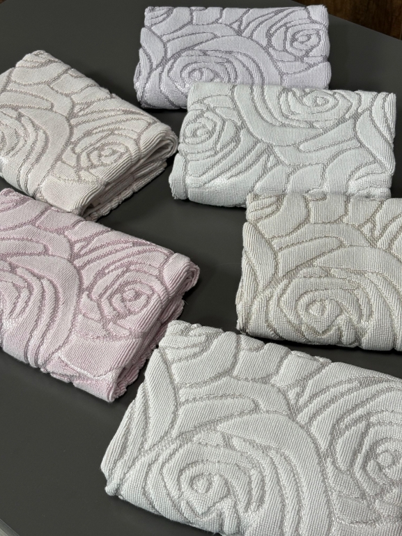 SARRA 50x70 BAMBU AYAK HAVLUSU - GÜL