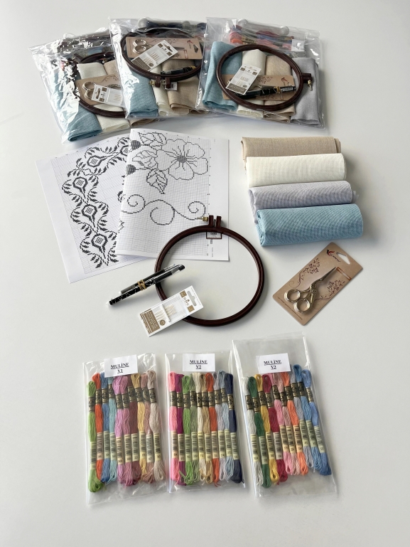 SARRA MULİNE ETAMİN SETİ