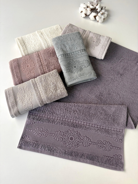 50x90 SARRA COMFORT 6’LI HAVLU - LOTUS