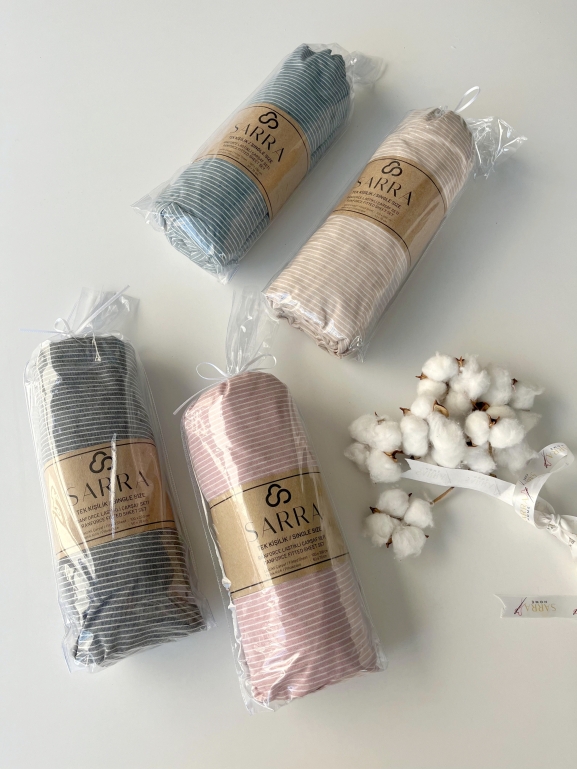 SARRA NATUREL TEK KİŞİLİK ÇARŞAF TAKIMI